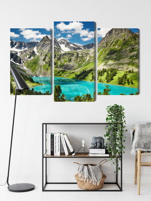 Ljuddämpande tavla - Crystalline lake