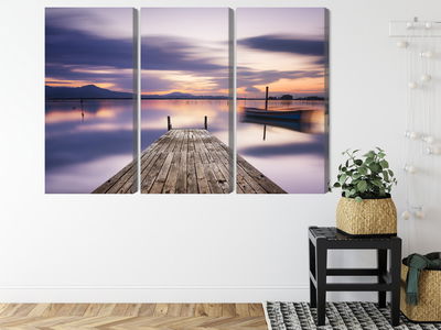 Ljuddämpande tavla - Sunset view