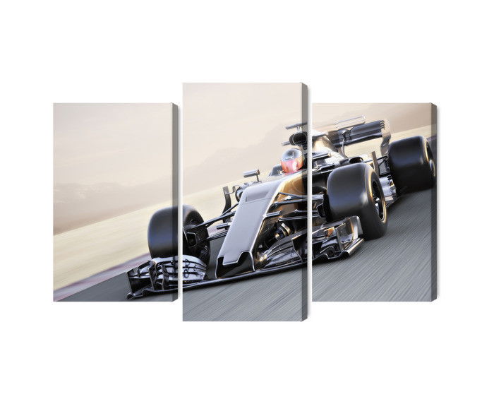 Ljuddämpande tavla - Formula 1 car