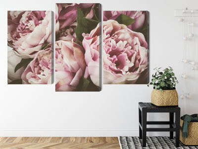 Ljuddämpande tavla - Delicate vintage peony