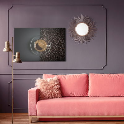 Ljuddämpande tavla - A glass of espresso