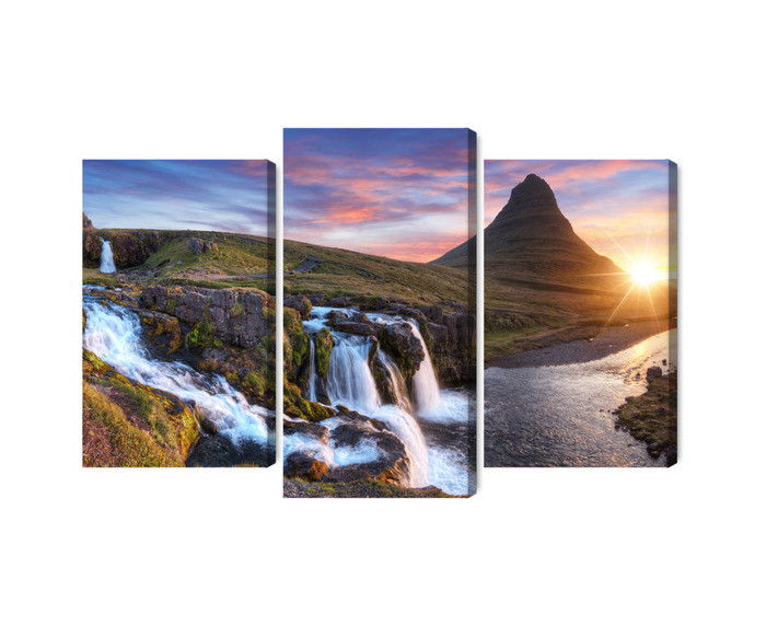 Ljuddämpande tavla - Kirkjufell mountain