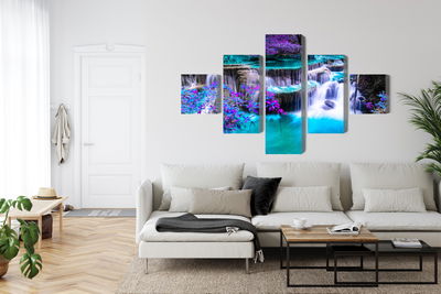 Ljuddämpande tavla - Huay mae khamin waterfall