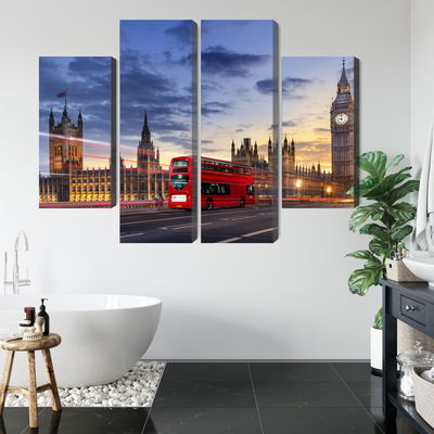 Ljuddämpande tavla - Panorama of westminster