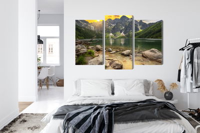 Ljuddämpande tavla - Morskie oko in tatra