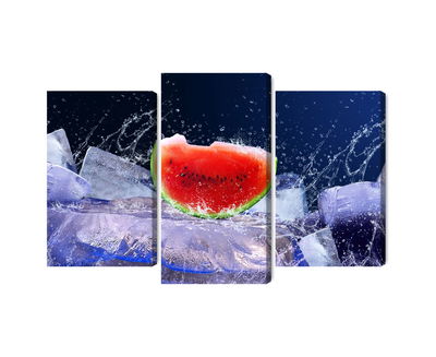 Ljuddämpande tavla - Watermelon on ice