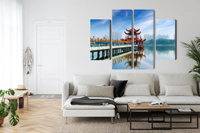 Ljuddämpande tavla - The famous tourist