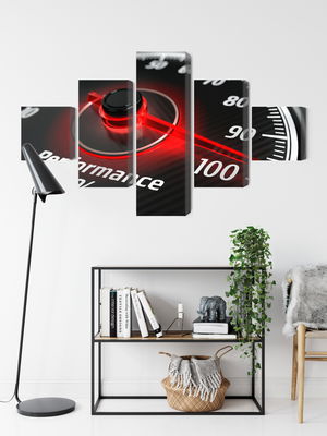 Ljuddämpande tavla - Modern 3d counter