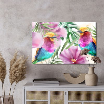 Ljuddämpande tavla - Of tropical birds