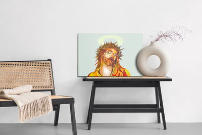 Ljuddämpande tavla - Portrait of christ