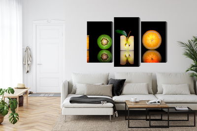 Ljuddämpande tavla - Fruit halves