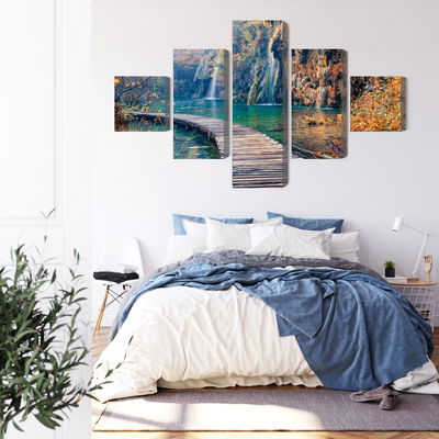 Ljuddämpande tavla - Plitvice lakes national park