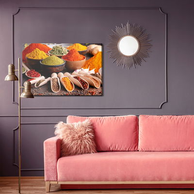 Ljuddämpande tavla - Colorful oriental spices