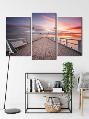 Ljuddämpande tavla - The pier in gdynia orlowo