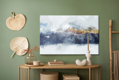 Ljuddämpande tavla - Mountain ranges