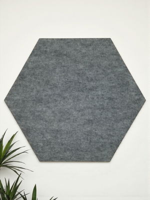 Ljudabsorbering till vägg - PES hexagon wall