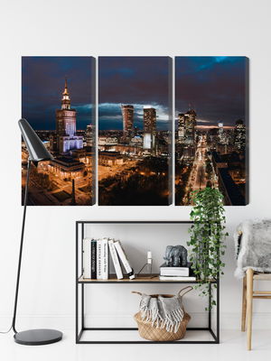 Ljuddämpande tavla - Panorama of the center