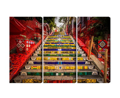 Ljuddämpande tavla - Selaron stairs