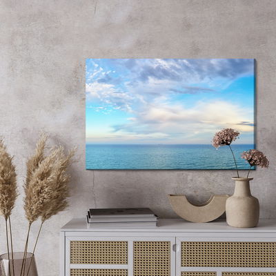 Ljuddämpande tavla - Landscape with the sea