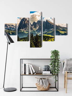 Ljuddämpande tavla - View of the italian