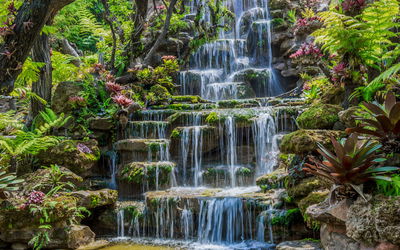 Ljuddämpande tavla - Thai waterfall