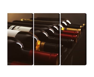 Ljuddämpande tavla - Delicious wine bottles