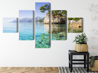 Ljuddämpande tavla - Makarska riviera in Croatia