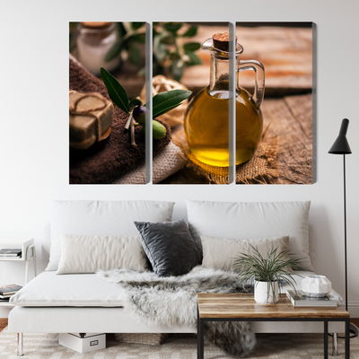 Ljuddämpande tavla - A bottle of olive oil