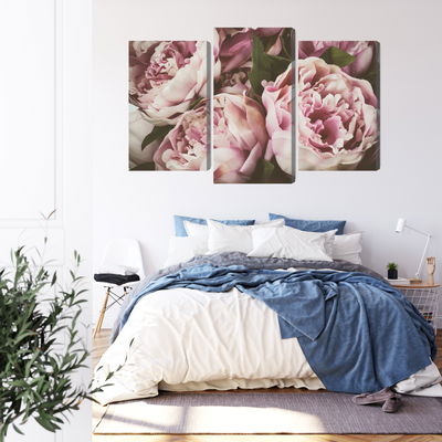 Ljuddämpande tavla - Delicate vintage peony