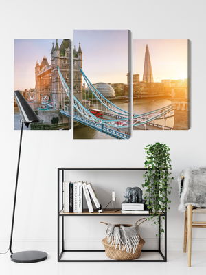 Ljuddämpande tavla - Tower bridge at sunrise