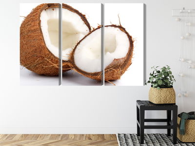 Ljuddämpande tavla - Coconut halves