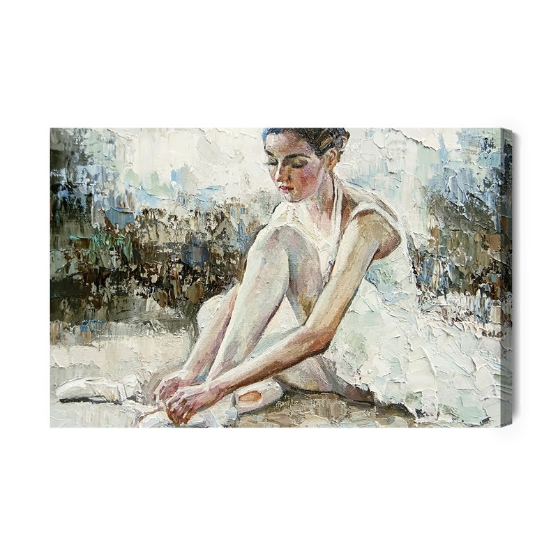 Ljuddämpande tavla - Ballerina before the show