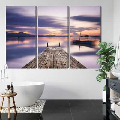 Ljuddämpande tavla - Sunset view