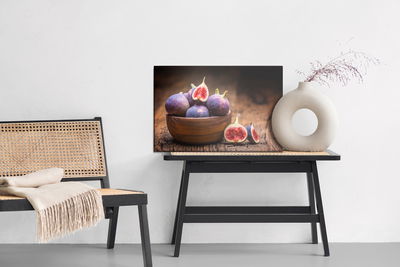 Ljuddämpande tavla - Figs on wood