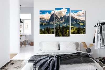 Ljuddämpande tavla - View of the italian