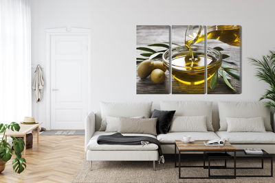 Ljuddämpande tavla - Olive oil