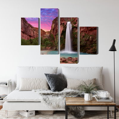 Ljuddämpande tavla - Havasupai waterfalls