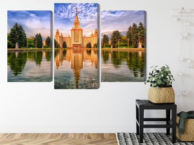 Ljuddämpande tavla - View of the building