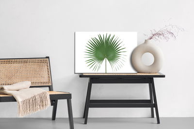 Ljuddämpande tavla - Green leaf