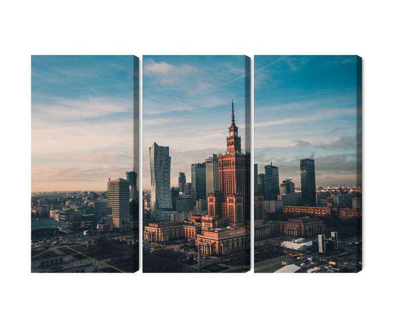 Ljuddämpande tavla - Warsaw and the view