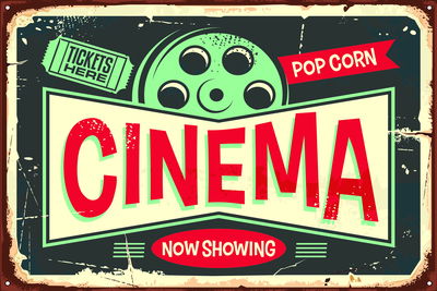 Ljuddämpande tavla - Retro cinema subtitles