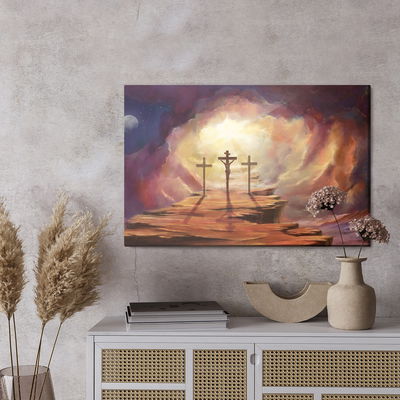 Ljuddämpande tavla - Jesus on the cross