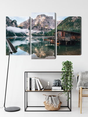 Ljuddämpande tavla - A cottage on the italian