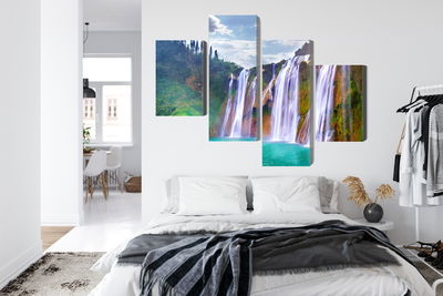 Ljuddämpande tavla - The waterfall in luoping