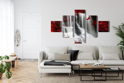 Ljuddämpande tavla - Man daeng waterfall