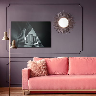 Ljuddämpande tavla - Beautiful modern buildings