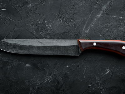 Ljuddämpande tavla - Old kitchen knife