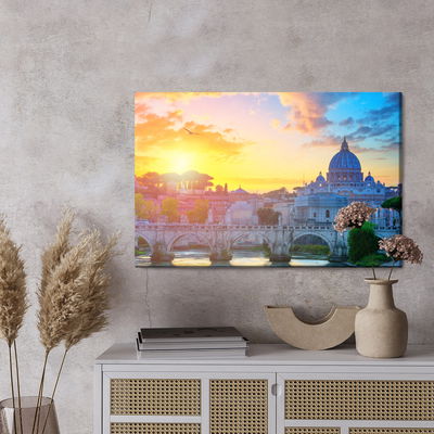 Ljuddämpande tavla - Rome at sunrise