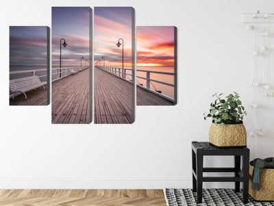 Ljuddämpande tavla - The pier in gdynia orlowo