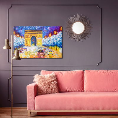 Ljuddämpande tavla - Triumphal arch as painted